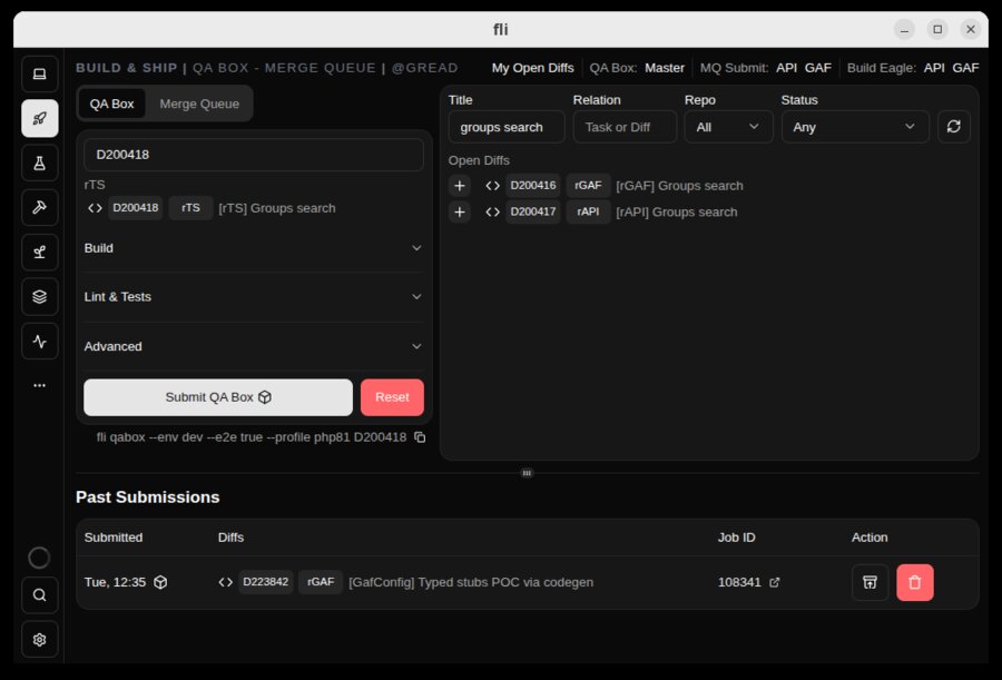Merge queue and QA submissions